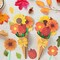 Flower Bouquet Craft Kit - 24Pcs Fall Flower Bouquet Craft for Kids Make Your Own Thankful Flower Bouquet Autumn Fall Florals Thanksgiving DIY Gift Craft School Classroom Home Fun Activities